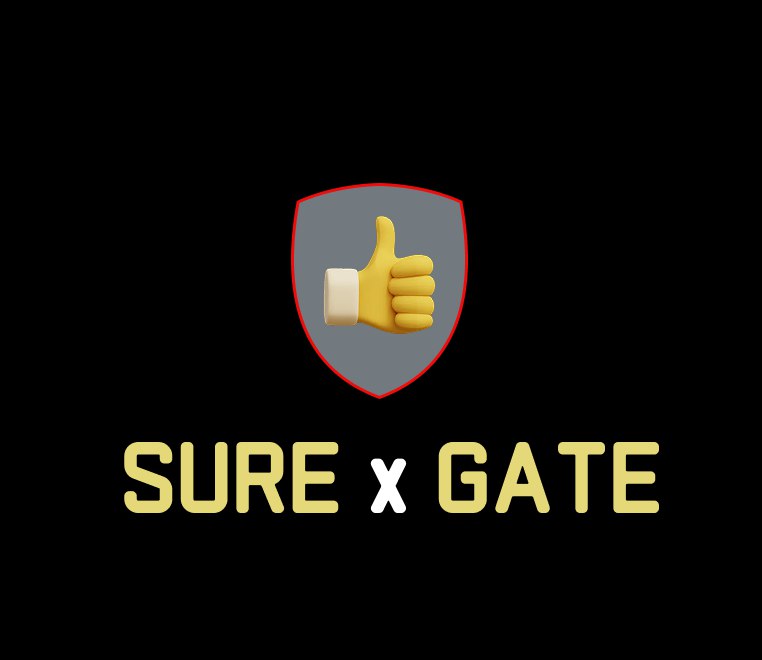 SURE x GATE logo